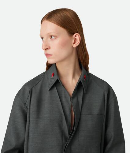 Chemise en laine légère