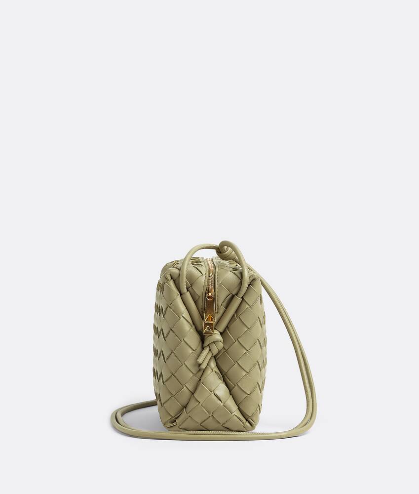 Bottega Veneta Loop Small Intrecciato Leather Shoulder Bag