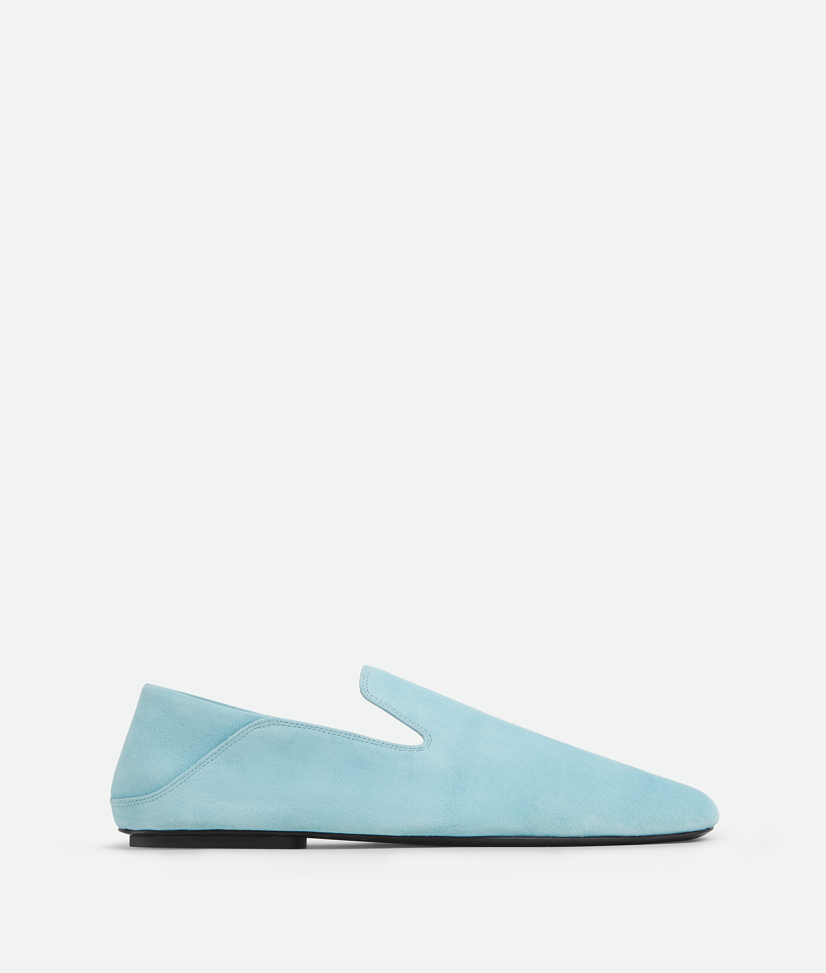 Shop Bottega Veneta Adamo Slipper In Pale Blue