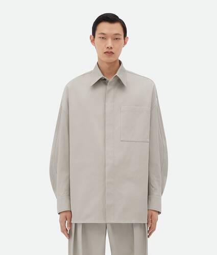 Display a large version of the product image 1 - Cotton Twill Overshirt