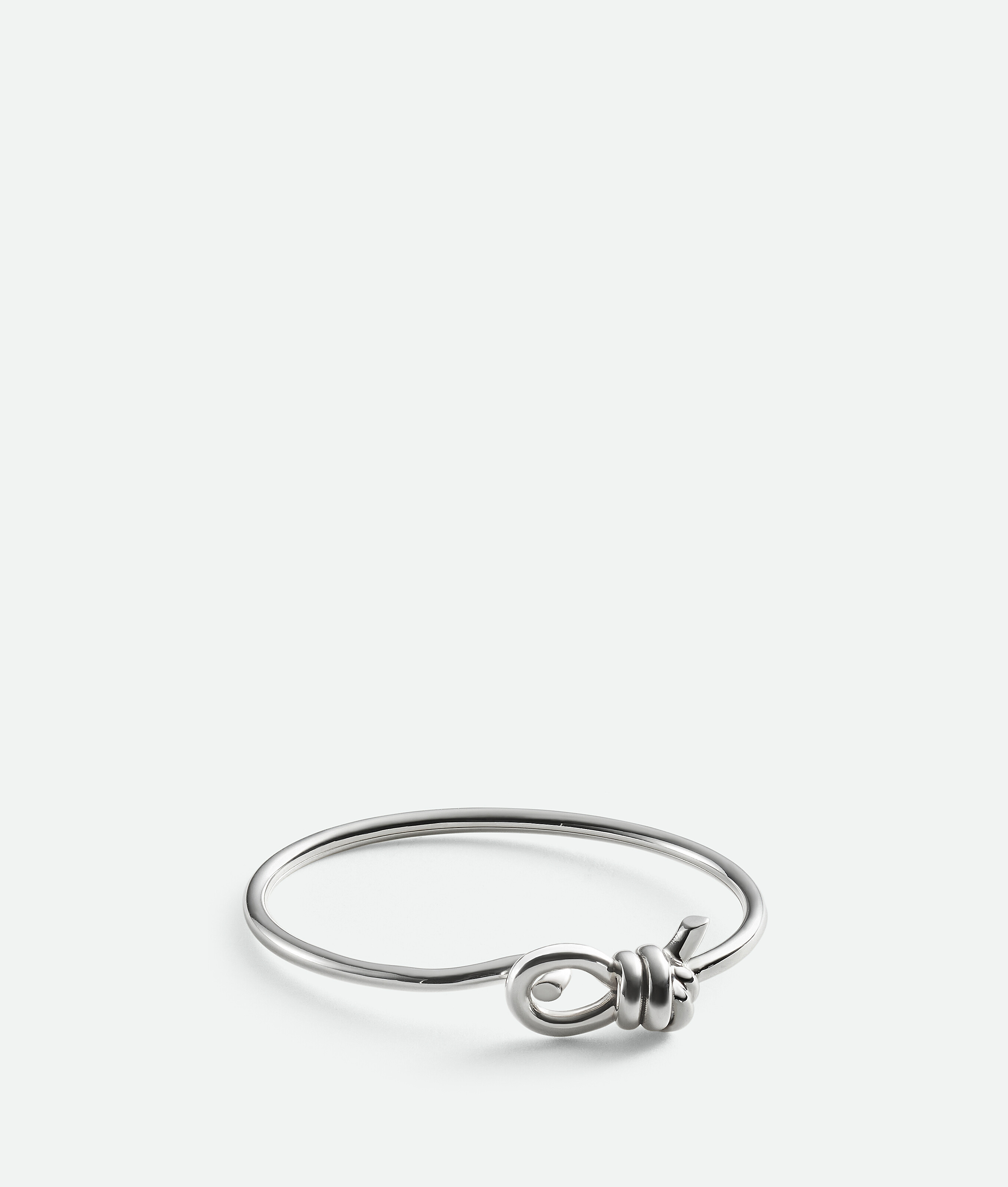 Bottega Veneta Knot Bracelet - Silver - Woman - L