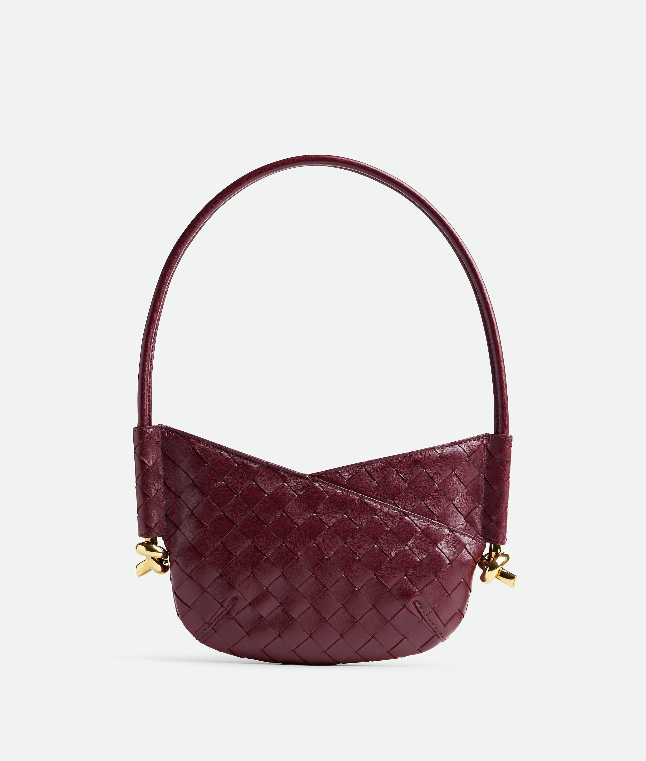 Bottega Veneta Solstice Micro In Burgundy