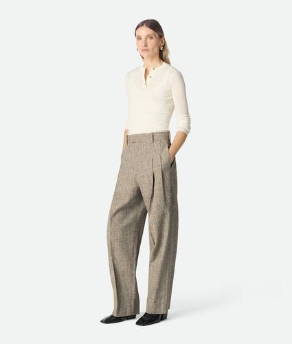 Fleck Viscose Pants