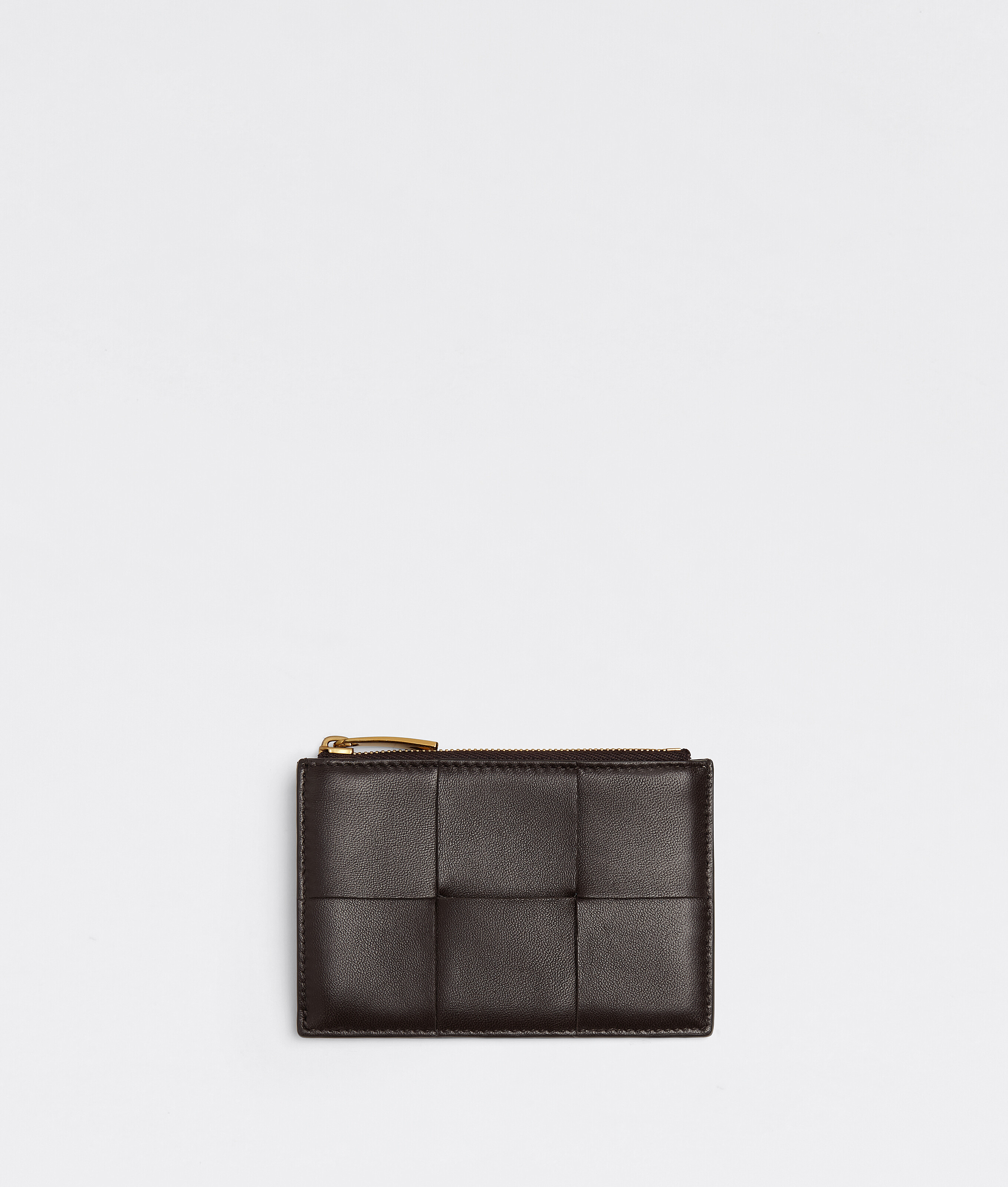 Bottega Veneta Cassette Zipped Card Case - Fondant - Woman