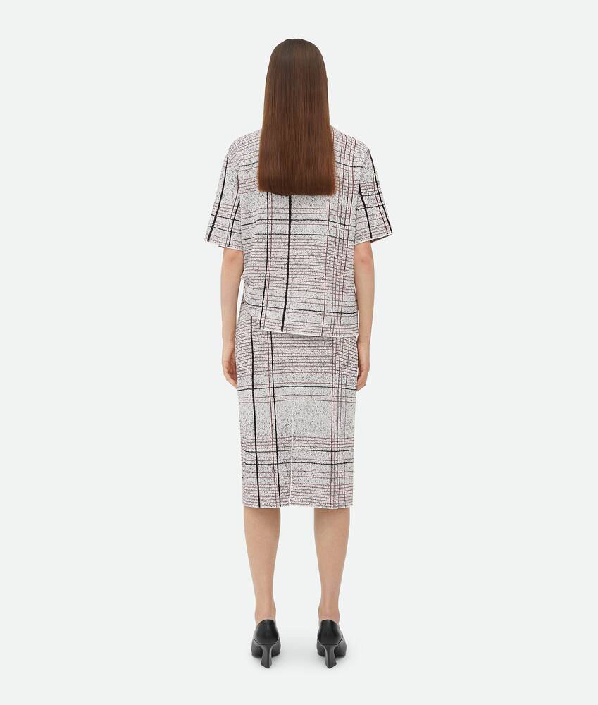 Display a large version of the product image 3 - Notebook Cotton Viscose Jacquard Skirt