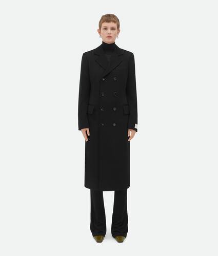 Matt Fluid Viscose Jersey Coat