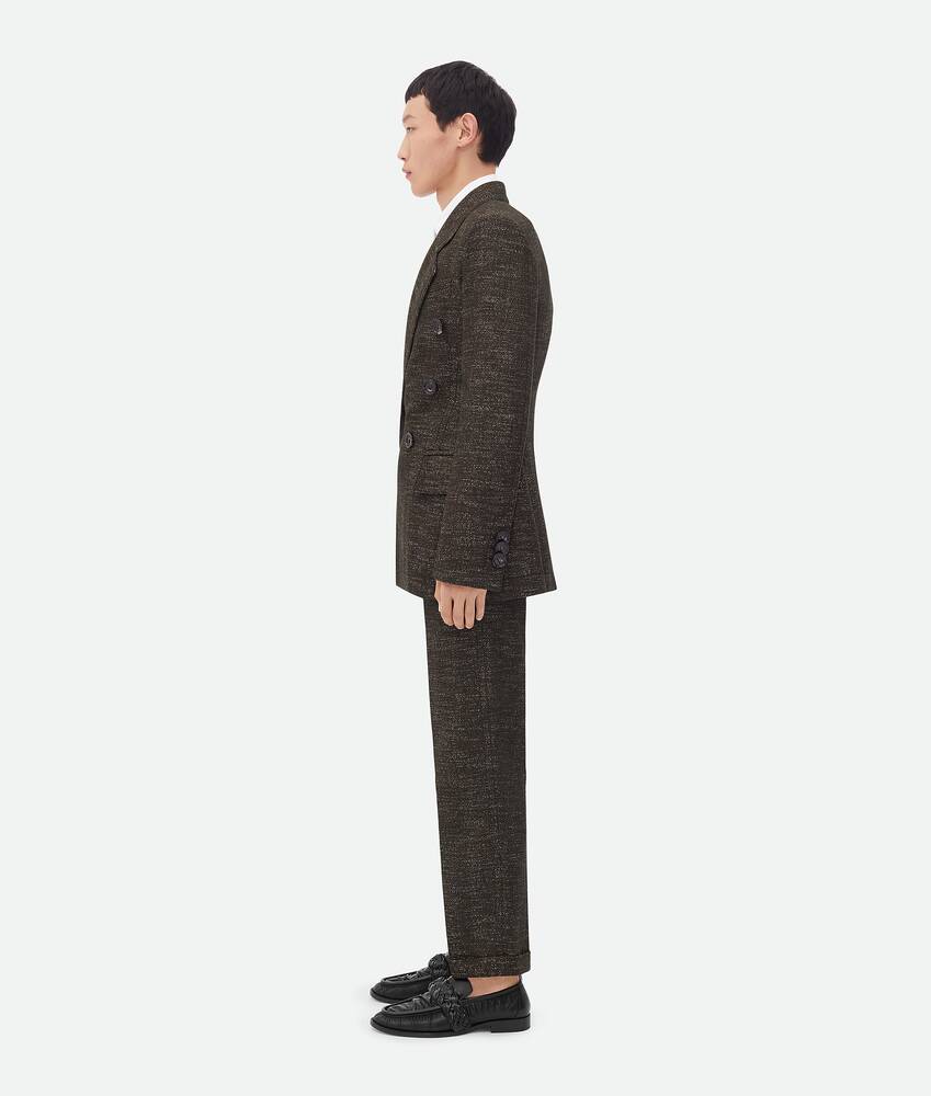 Display a large version of the product image 2 - Textured Wool Speckled Fitted Jacket