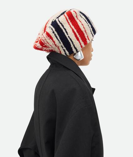 Striped Wool And Cashmere Hat