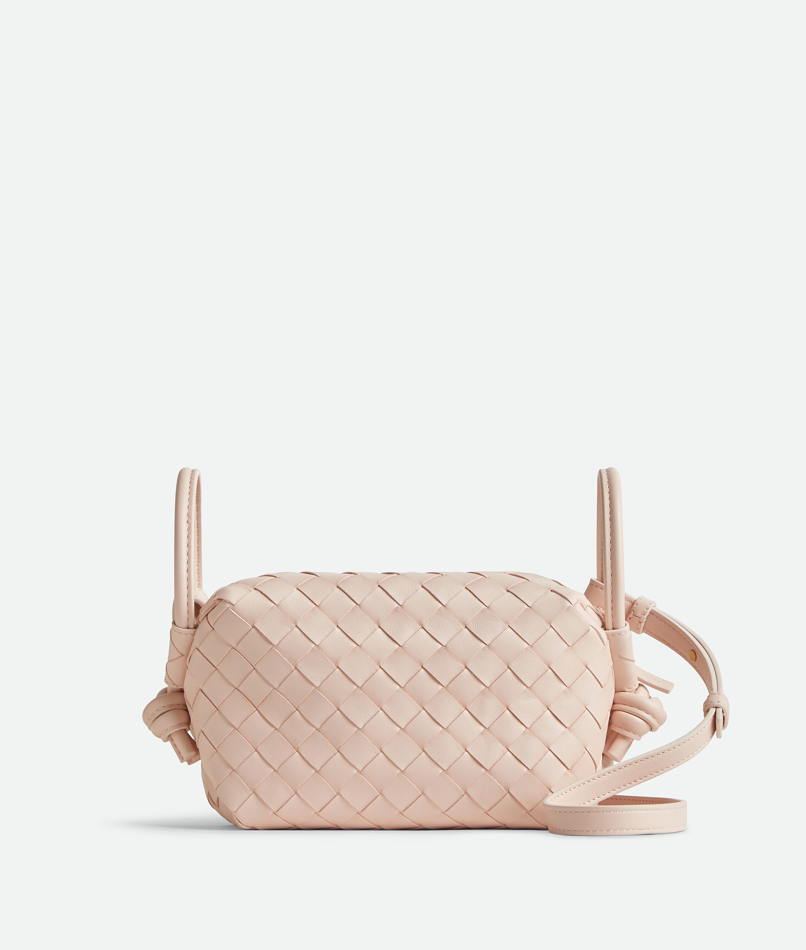 Bottega Veneta Top Handle Loop In Cameo