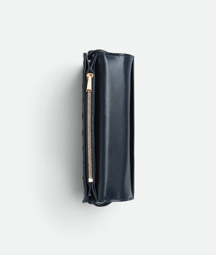 Bottega Veneta® Men's Intrecciato Card Case On Strap in Space / Cob. Shop  online now.