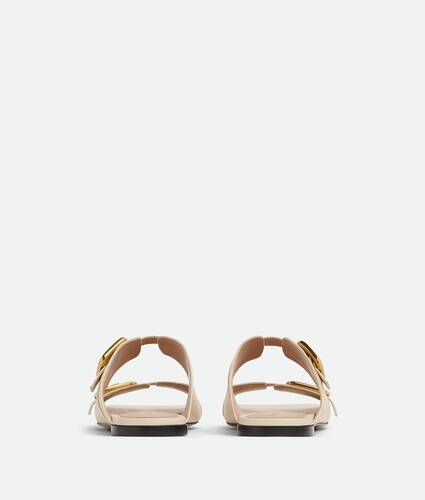 Stretch Buckle Flat Mule
