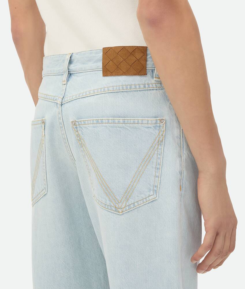 Display a large version of the product image 4 - Extra Bleached Straight Jeans