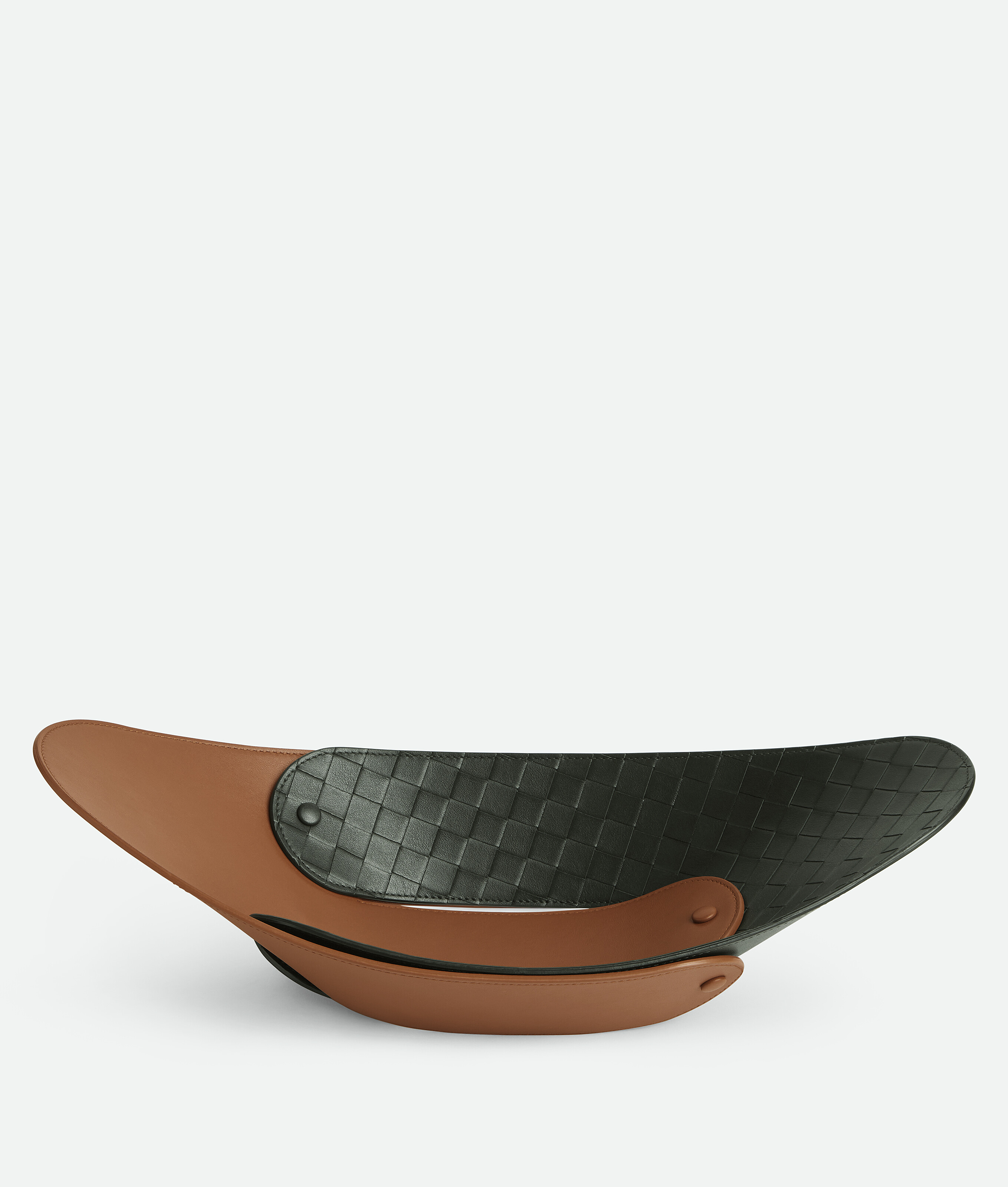 Bottega Veneta Interlocking Gondola Tray - Amber/dark Green - Unisex