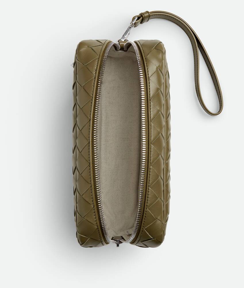 Display a large version of the product image 3 - Intrecciato  Small Pouch With Wristlet