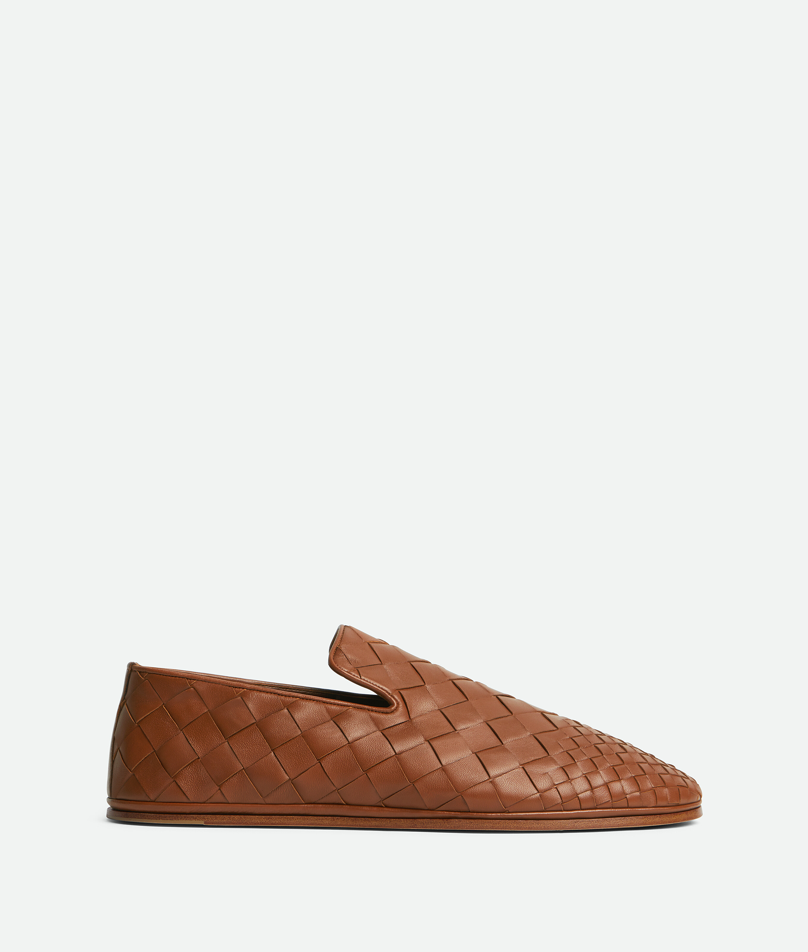 Bottega Veneta Round-head Casual Shoes In Brown