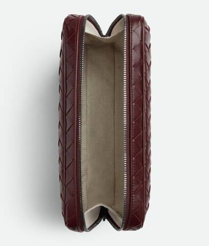 Intrecciato  Large Zipped Organizing Pouch