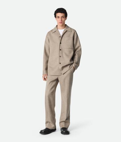 Wool And Cashmere Overshirt