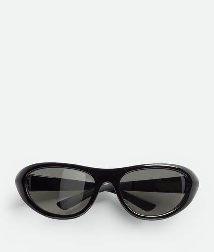 Display a large version of the product image 1 - Curve Sporty Cat Eye Injected Acetate Sunglasses