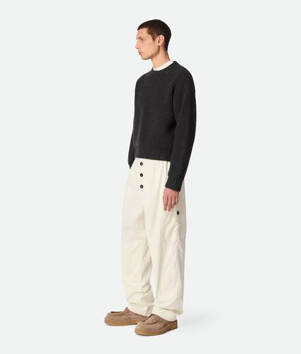 Light Cotton Twill Trousers