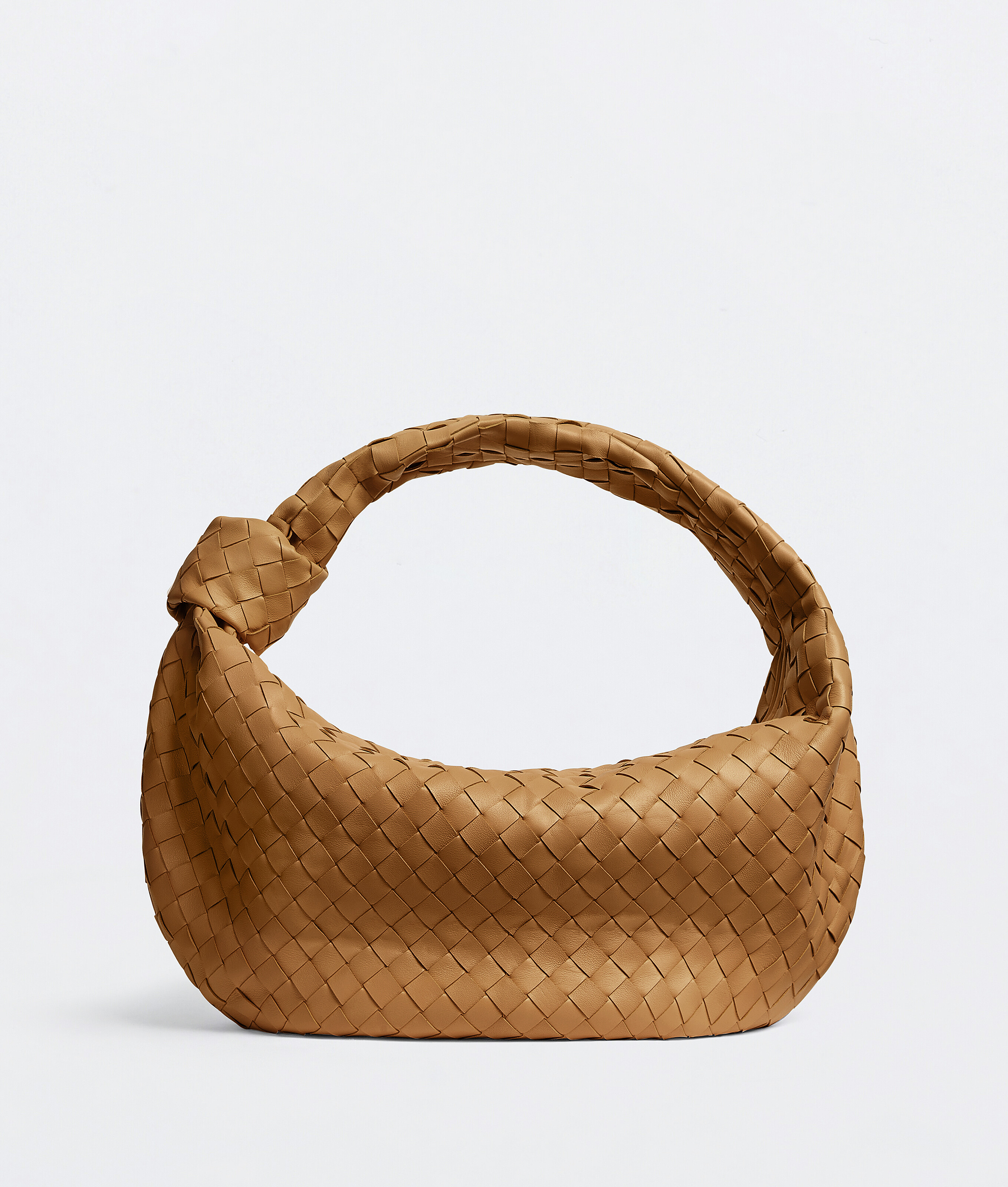 Womens Bags Hobo bags and purses Bottega Veneta Leather jodie Mini Hobo Handbag in Brown 