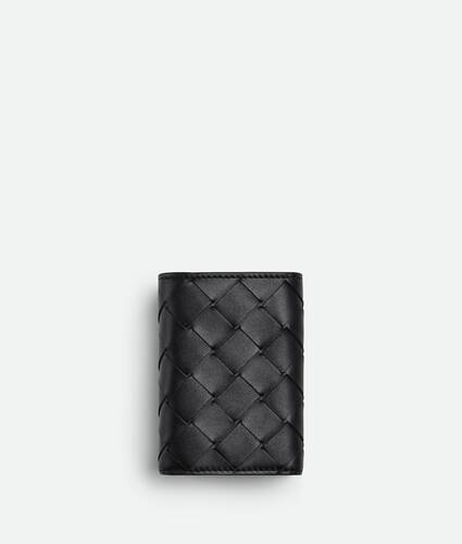 Intrecciato Tiny Tri-Fold Wallet