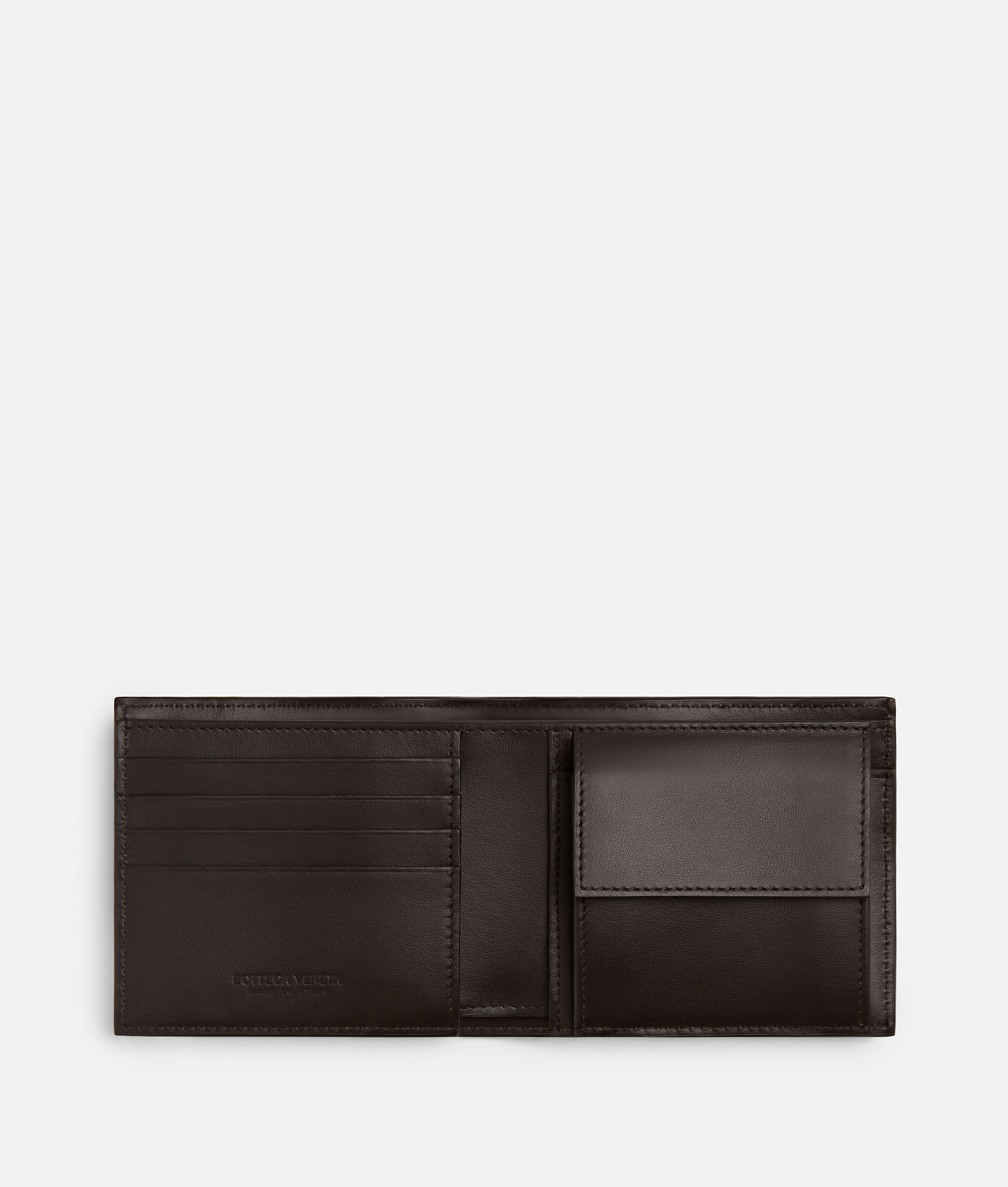 Bottega Veneta Intrecciato Bi-fold Wallet With Coin Purse