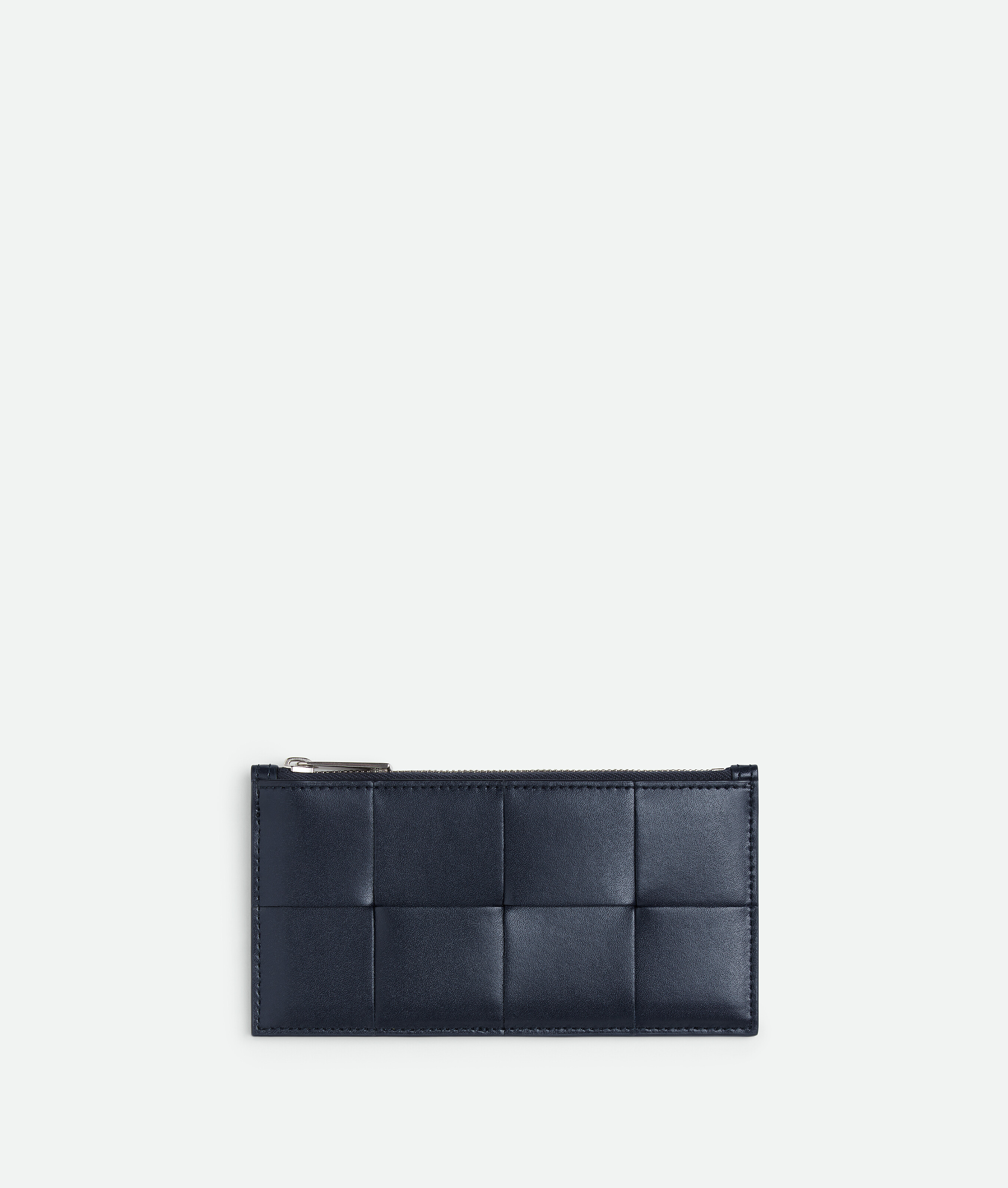 Bottega Veneta Slim Cassette Long Wallet In Blue