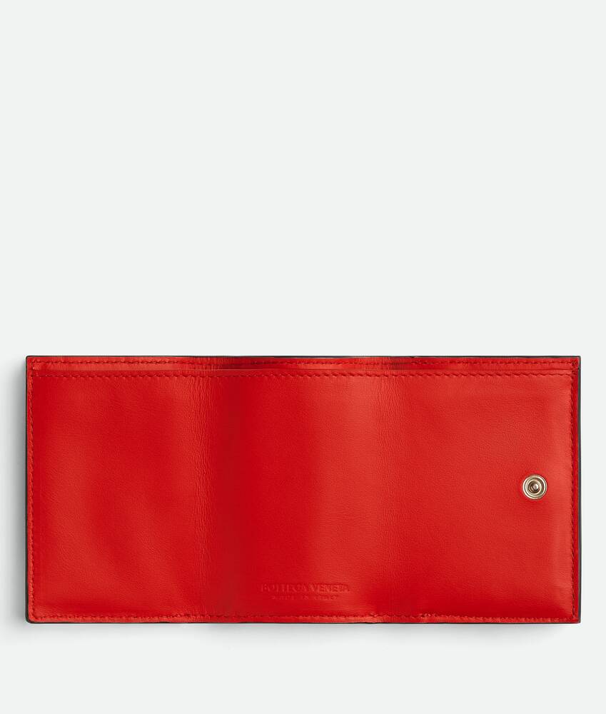 Display a large version of the product image 2 - Intrecciato Tiny Tri-Fold Wallet