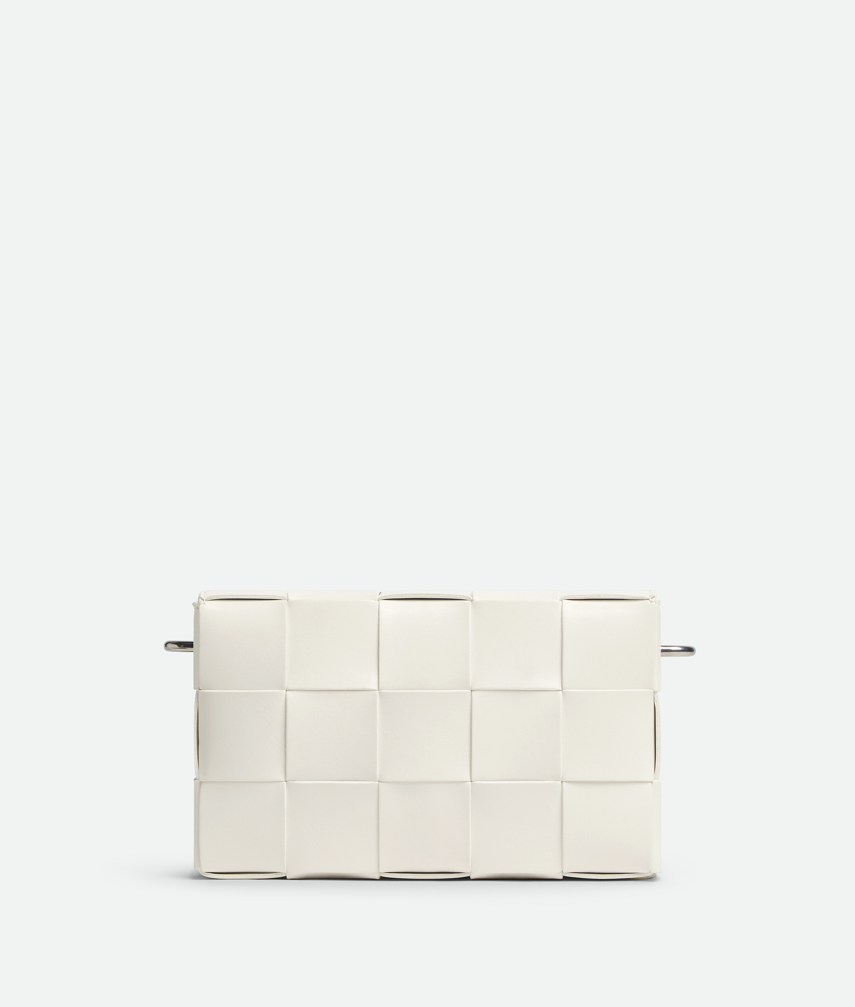 Shop Bottega Veneta Cassette With Versatile Strap In White