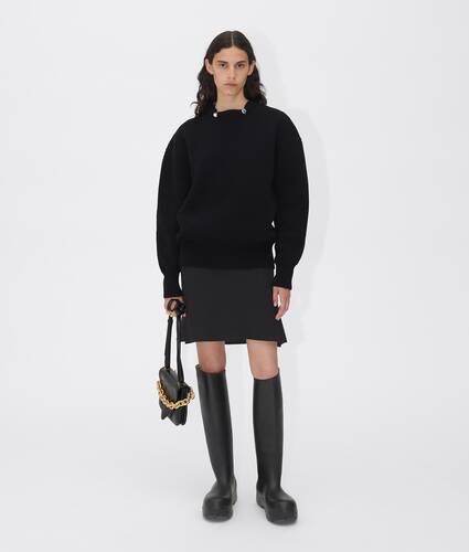 Women's Skirt in Black | Bottega Veneta® US