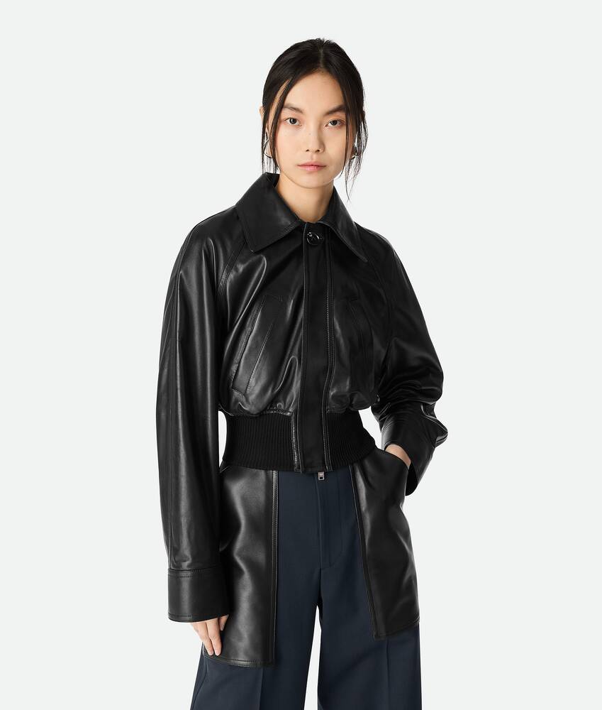 Ein größeres Bild des Produktes anzeigen 1 - Blouson aus leichtem Leder