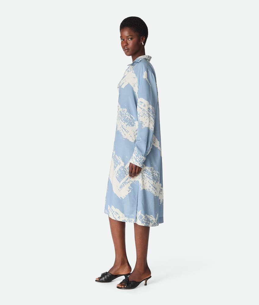 Display a large version of the product image 2 - Italian Postcard Silk Dress