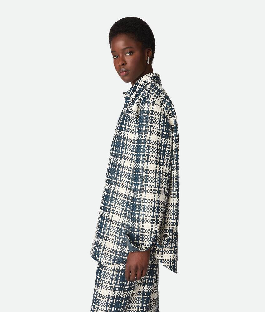 Display a large version of the product image 2 - Mini Intreccio Leather Shirt