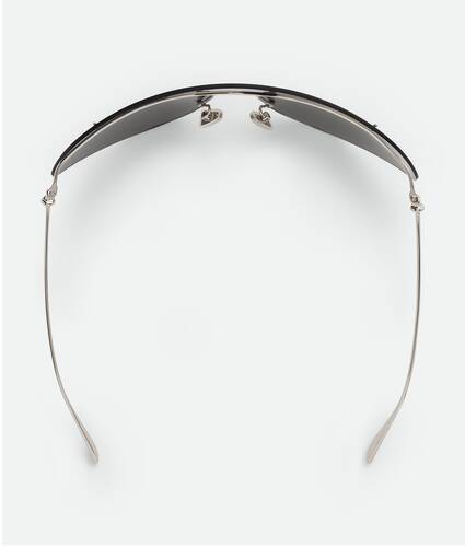 Bottega Veneta® Men's Classic Aviator Sunglasses in Gold / Transparent.  Shop online now.