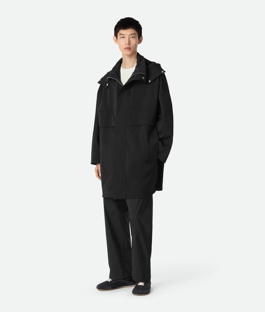 Display a large version of the product image 1 - Bonded Tech Wool Hooded Parka