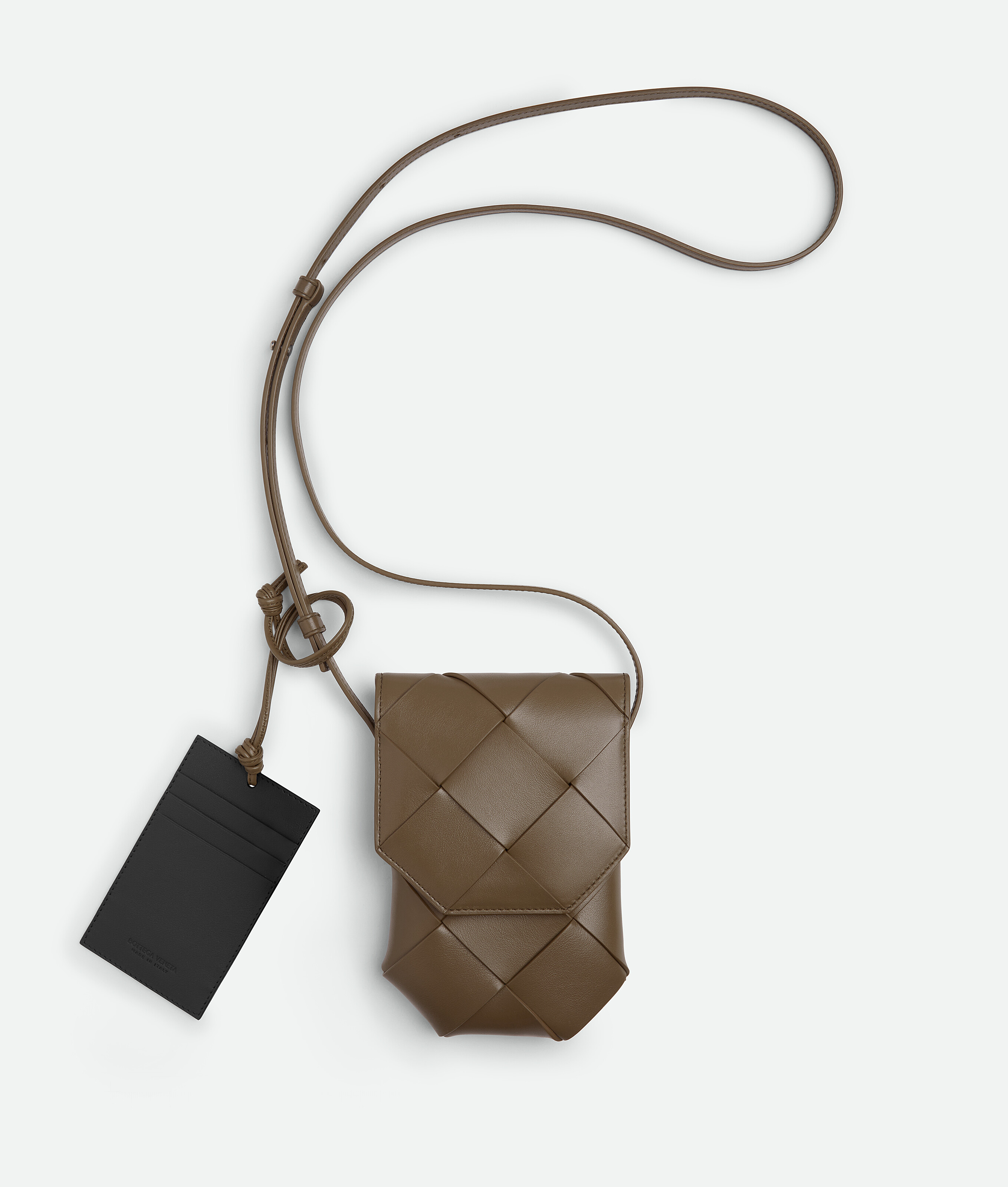 Bottega Veneta Diago Phone Pouch - Algae/lapilli - Man