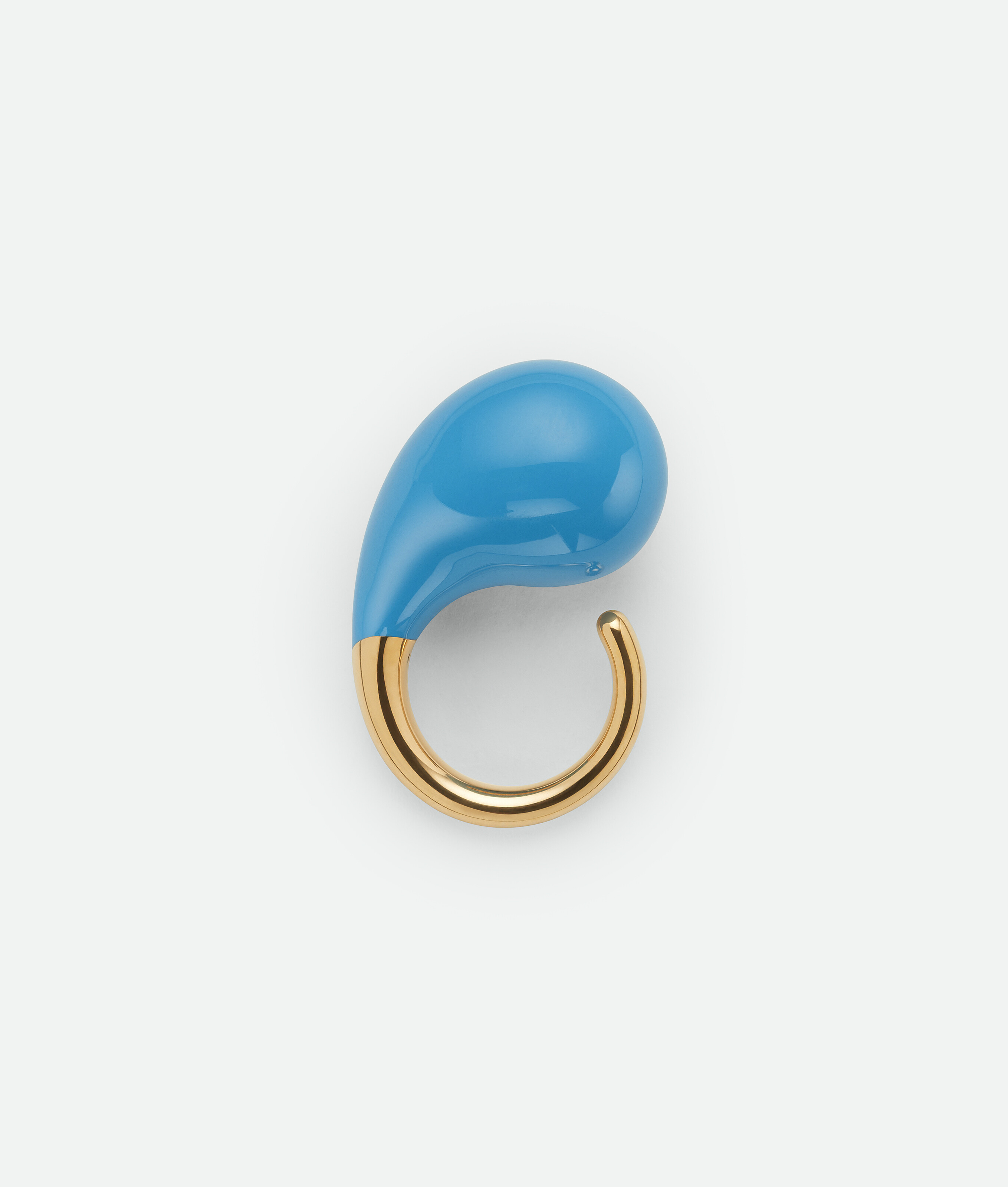 Bottega Veneta Drop Ring In Blue
