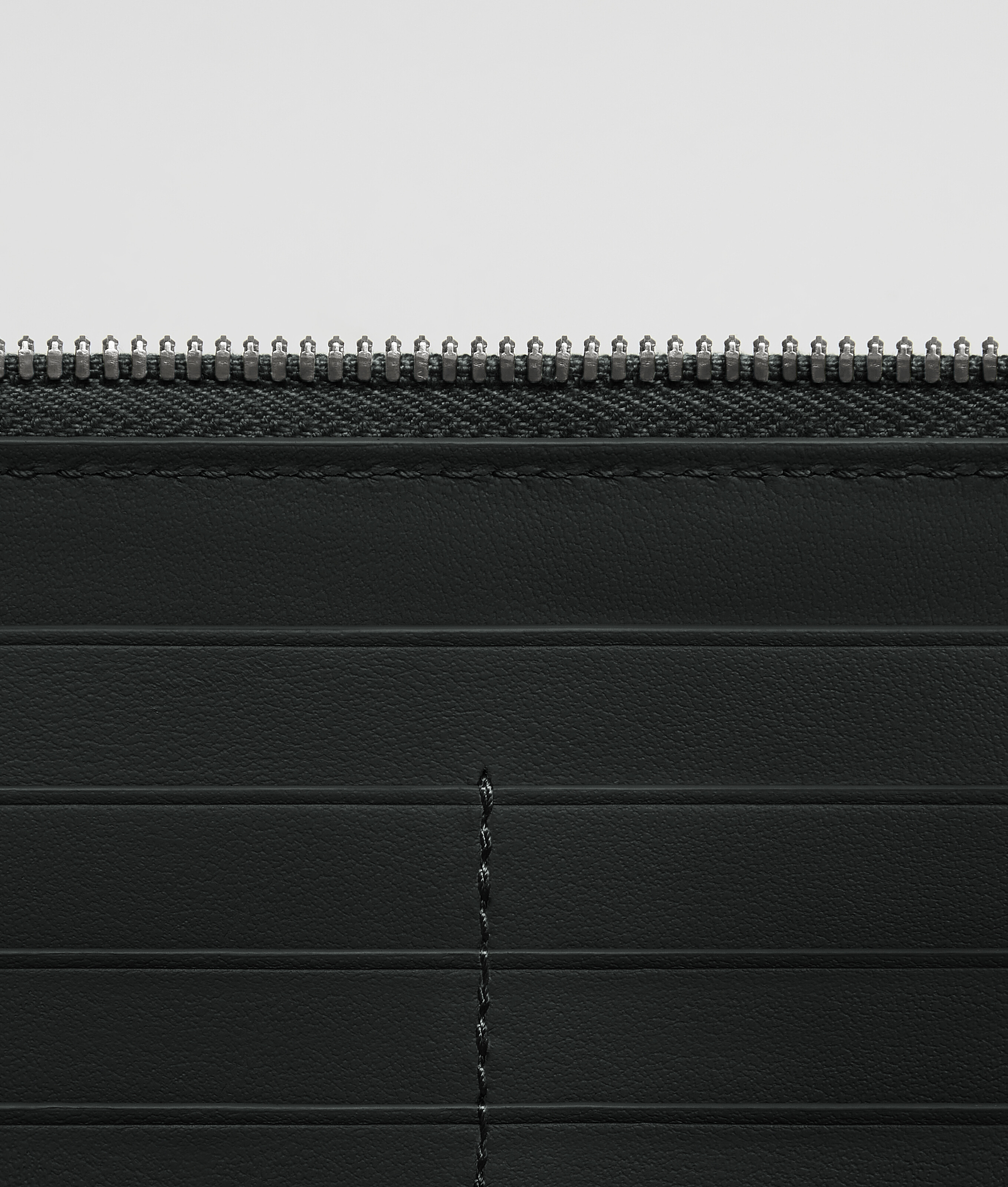 Shop Bottega Veneta Cassette Zip Around Wallet In Black