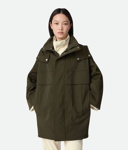 Bonded Tech Wool Parka