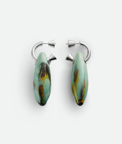 Display a large version of the product image 1 - Ellipse Large Ceramic Earrings