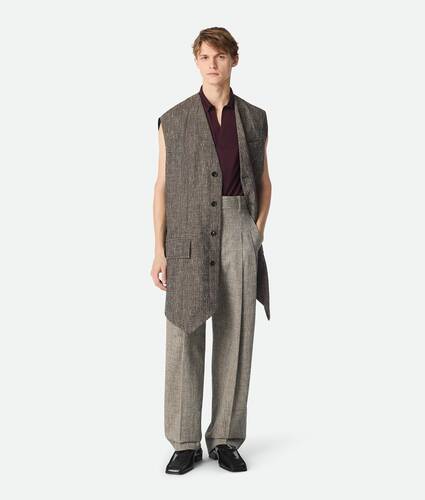 Fleck Viscose Waistcoat