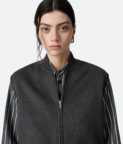 Double Face Wool Gilet