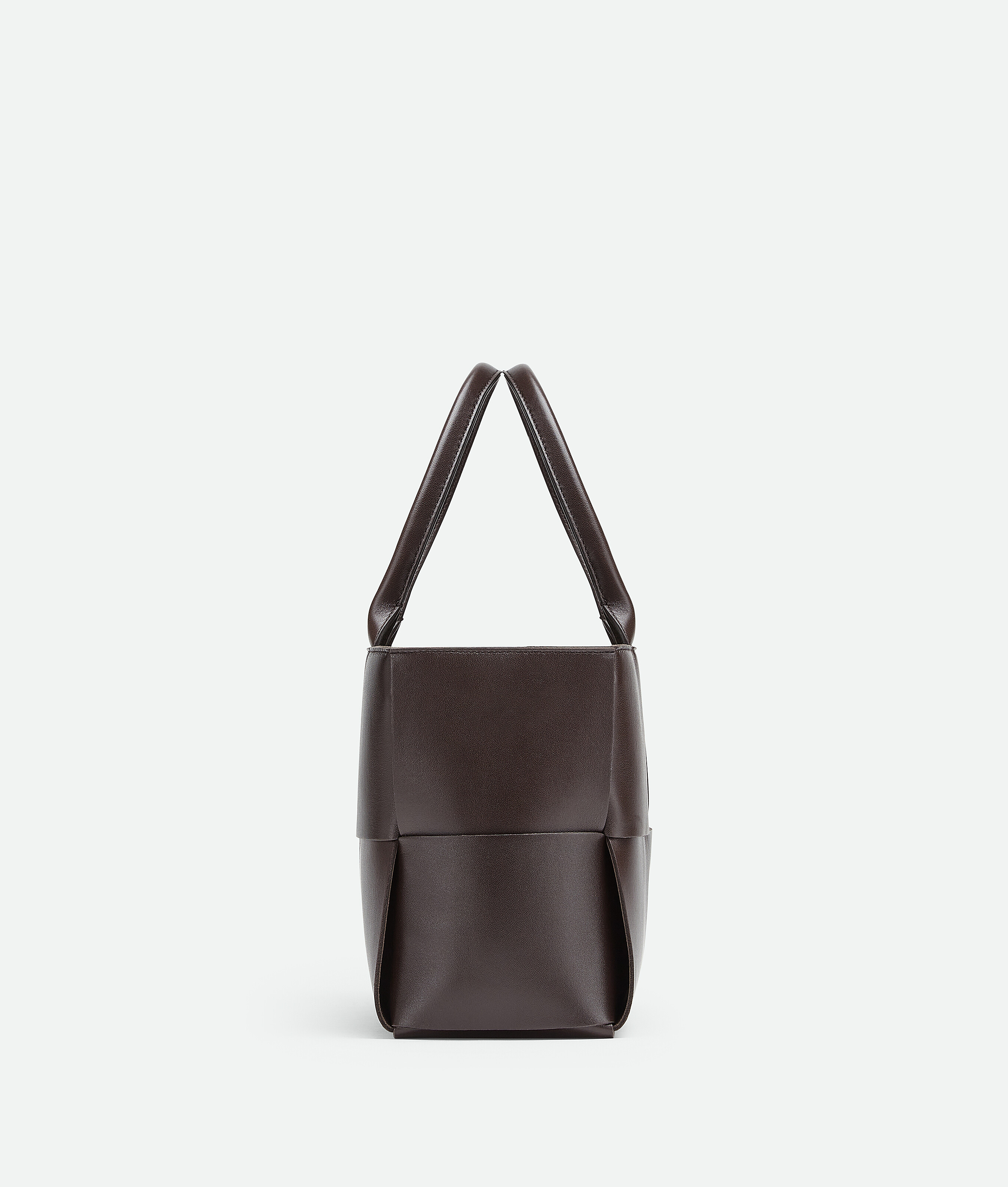 Shop Bottega Veneta Small Arco Tote Bag In Noir