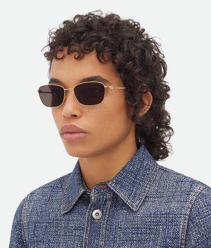 Split Rectangular Sunglasses