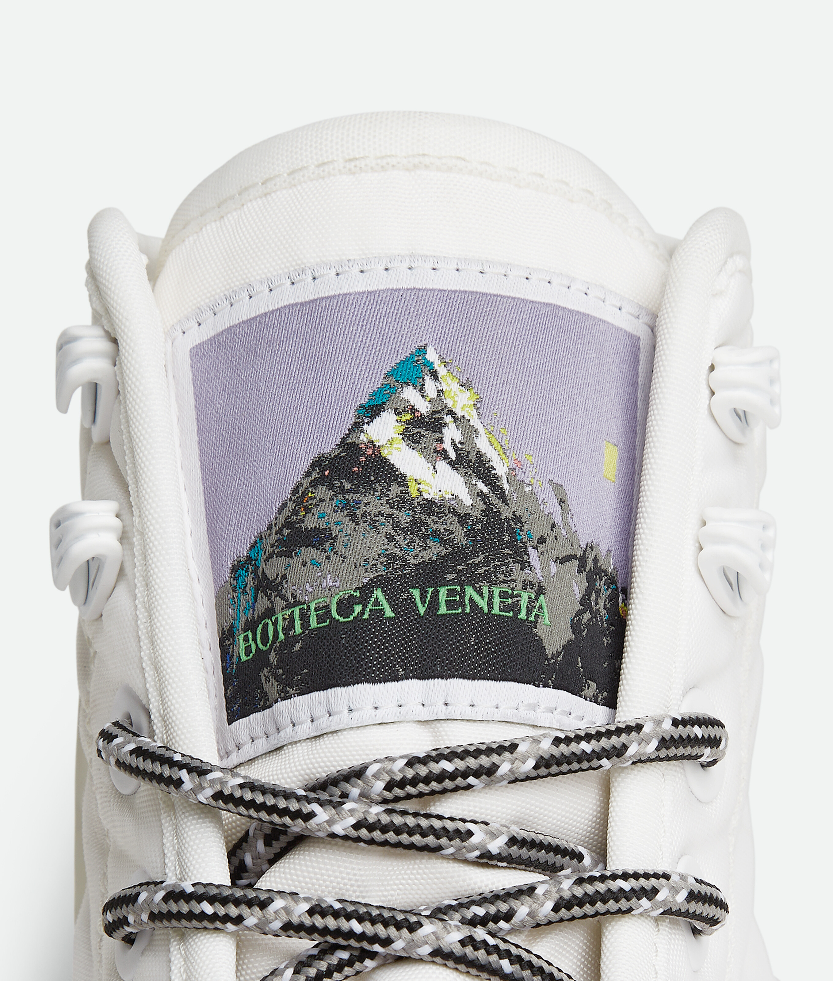 Shop Bottega Veneta Denver Sneaker In White