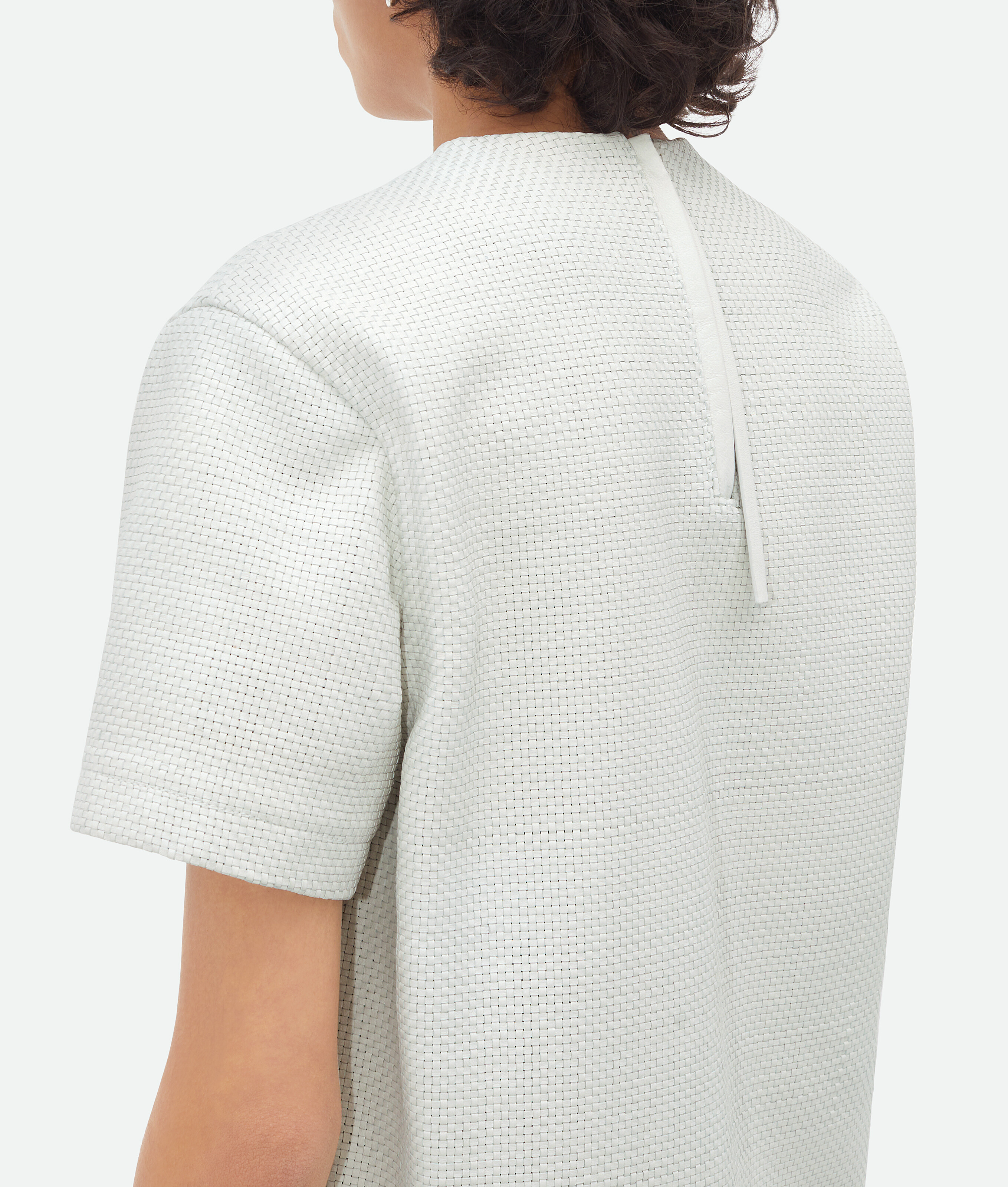 Bottega Veneta Knit A Short-sleeved T-shirt In White