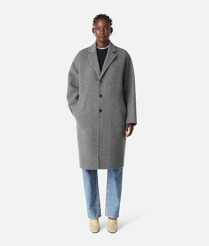 Double Splitable Cashmere Coat