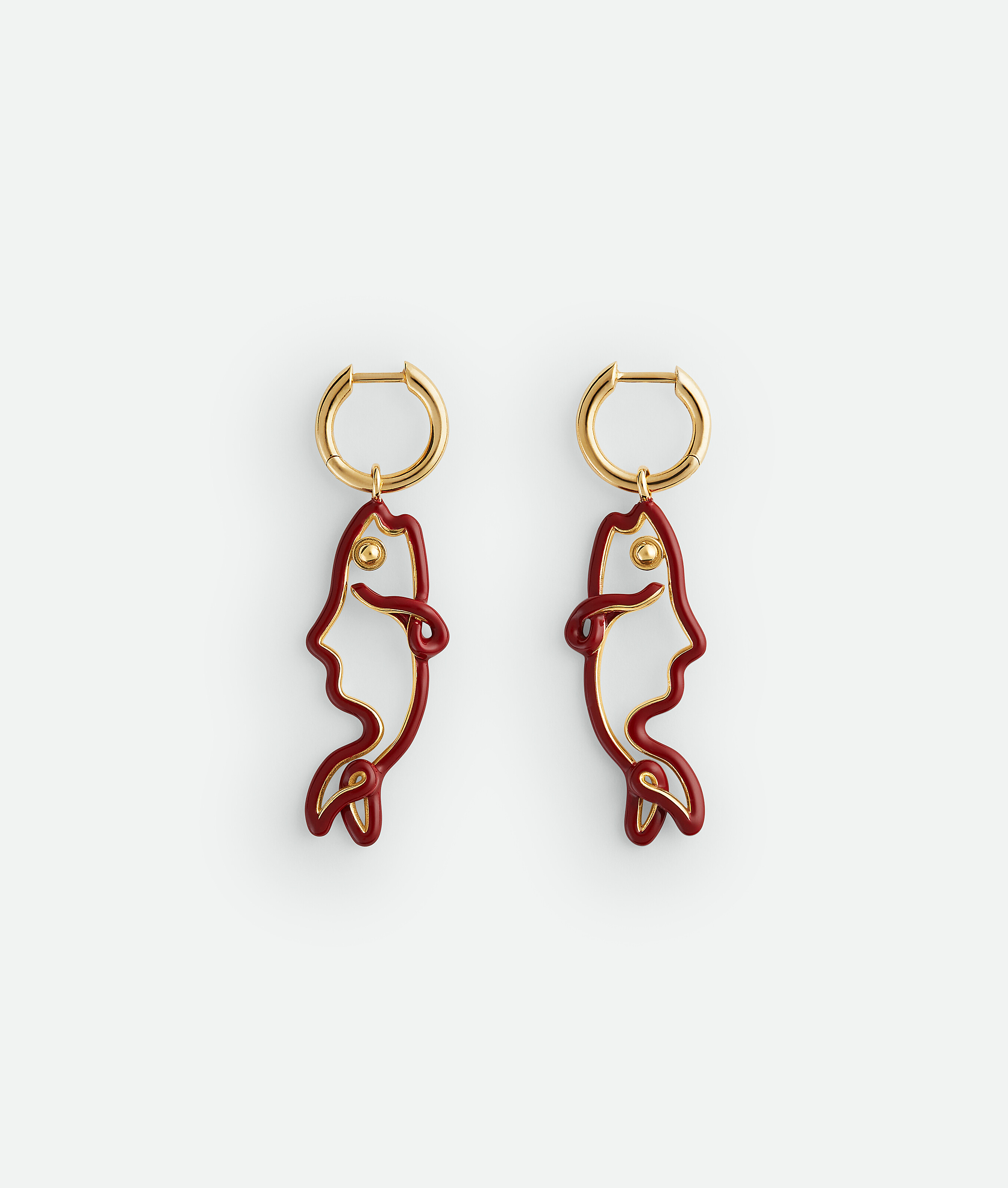 Bottega Veneta Boucles D’oreilles Fish - Syrup - Femme -