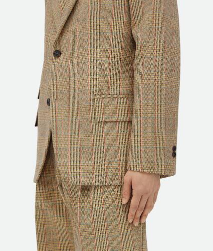 Prince Of Wales Wool Jacket