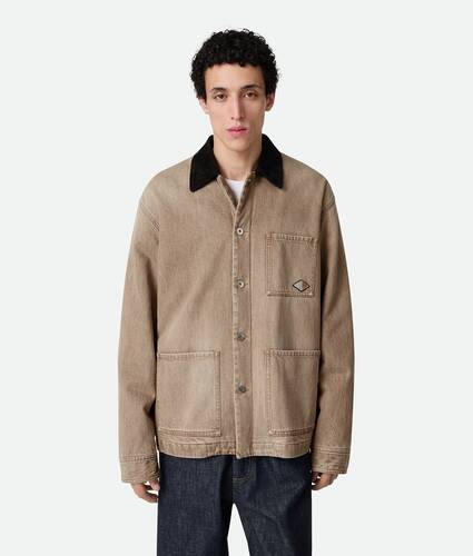 Brown Denim Jacket